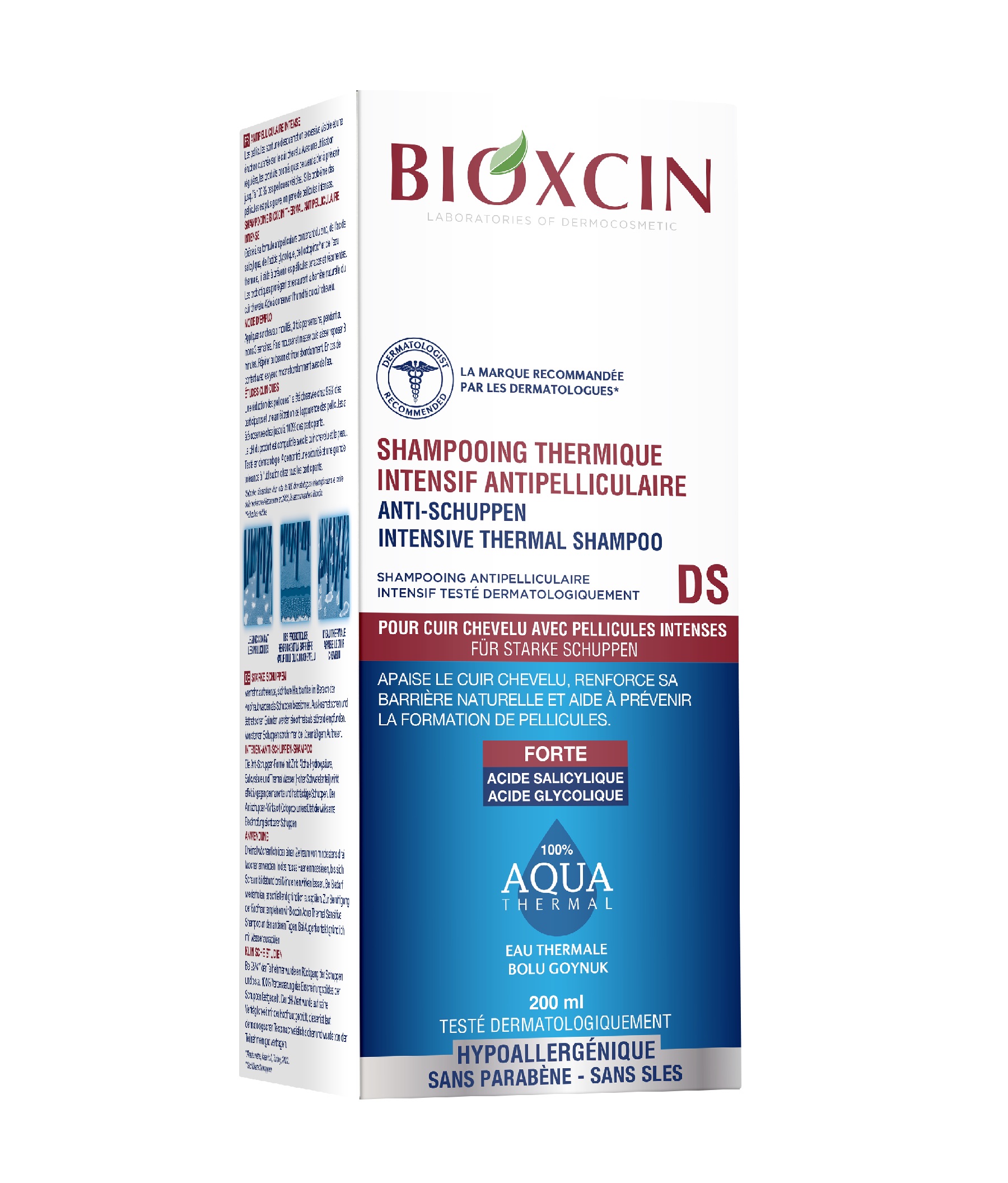 Bioxcin Aqua Thermal DS Intensywny Szampon Przeciwłupieżowy 200ml